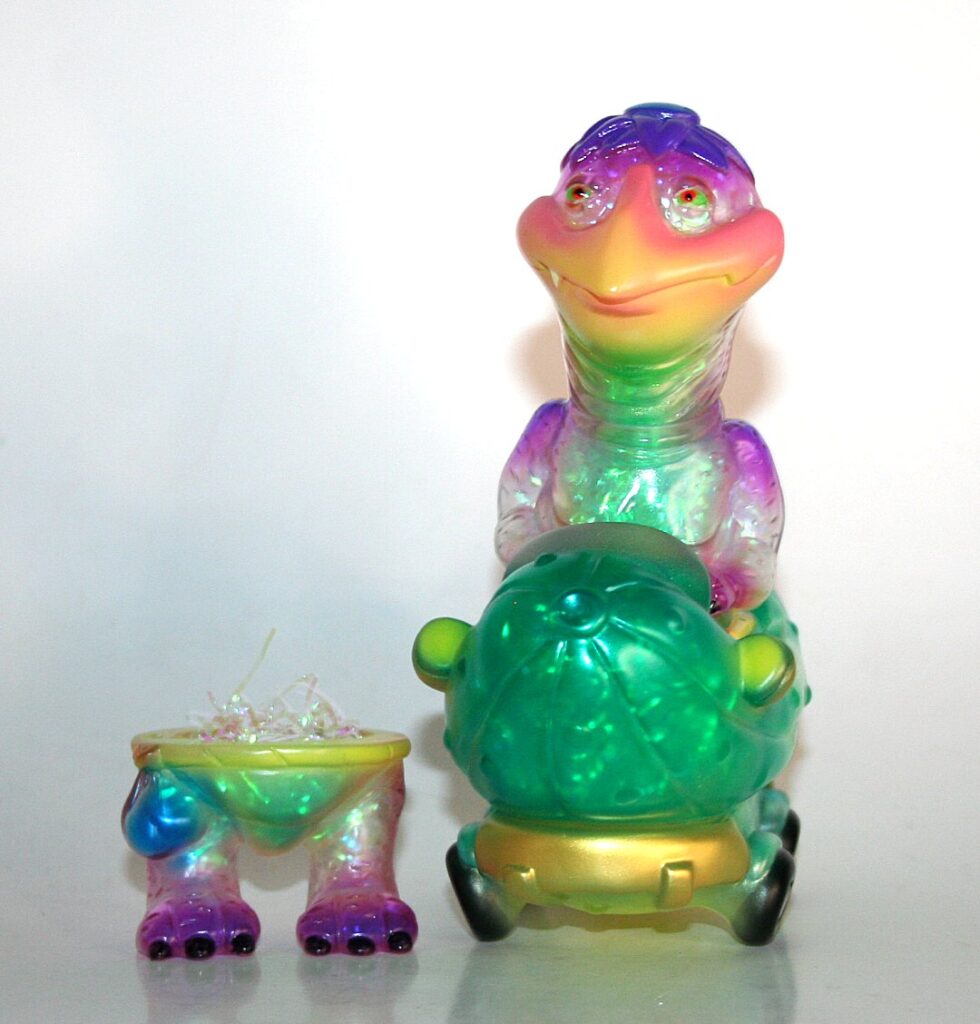 Secret Handshake Toys Clear x Iridescent Kappa Briner