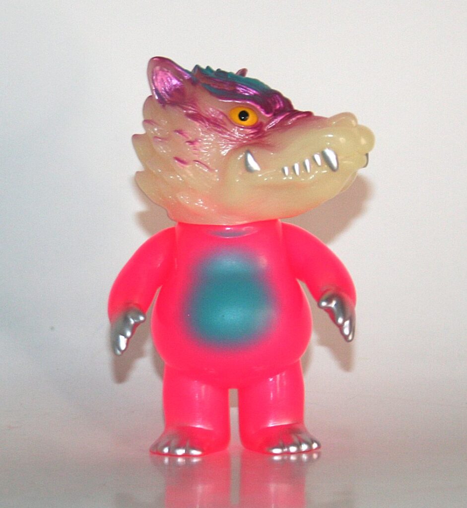 Shirahama Glow x Pink Ohkami Kun Wolf