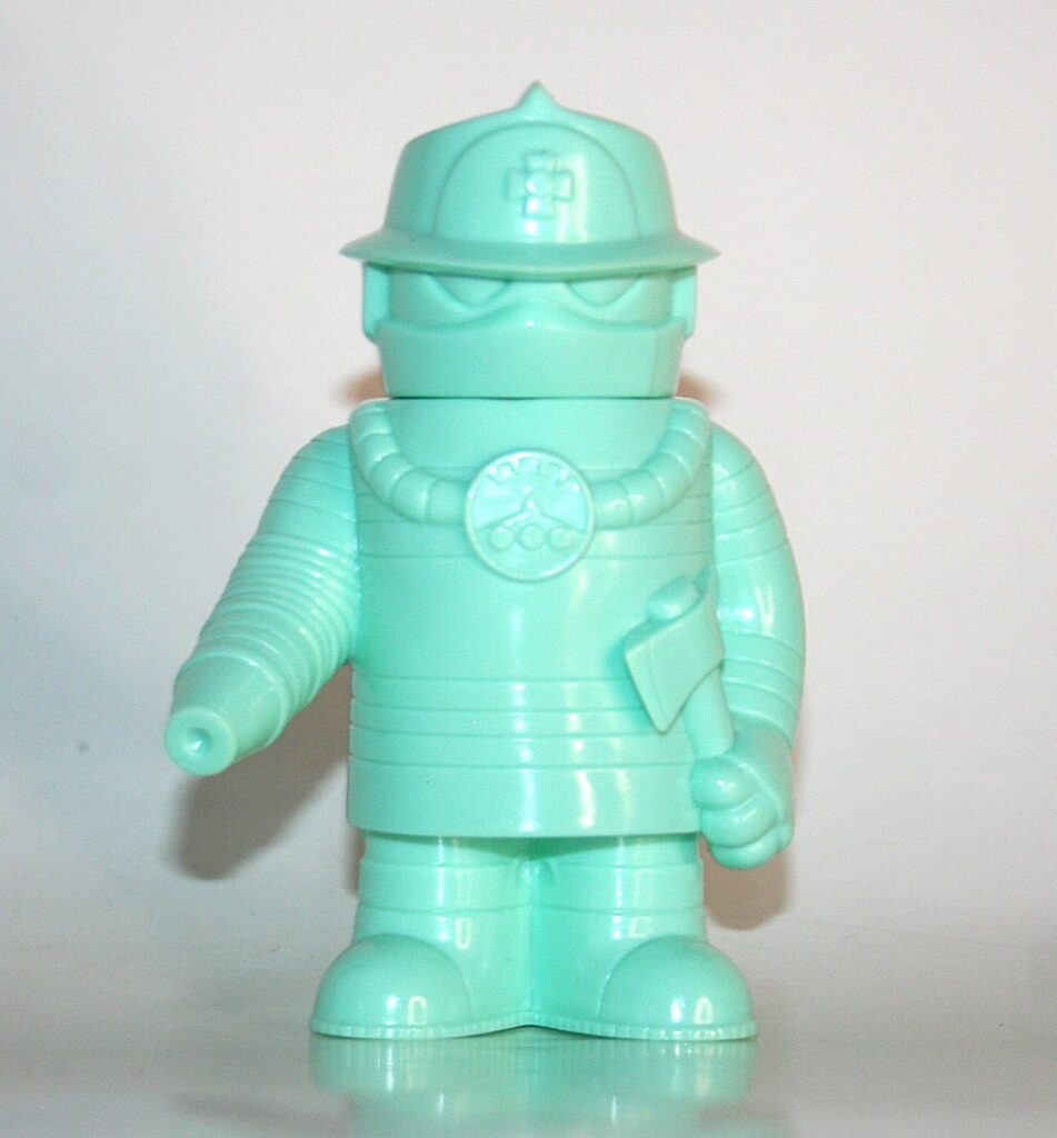 Super7 Unpainted Seafoam Green Fire Robo