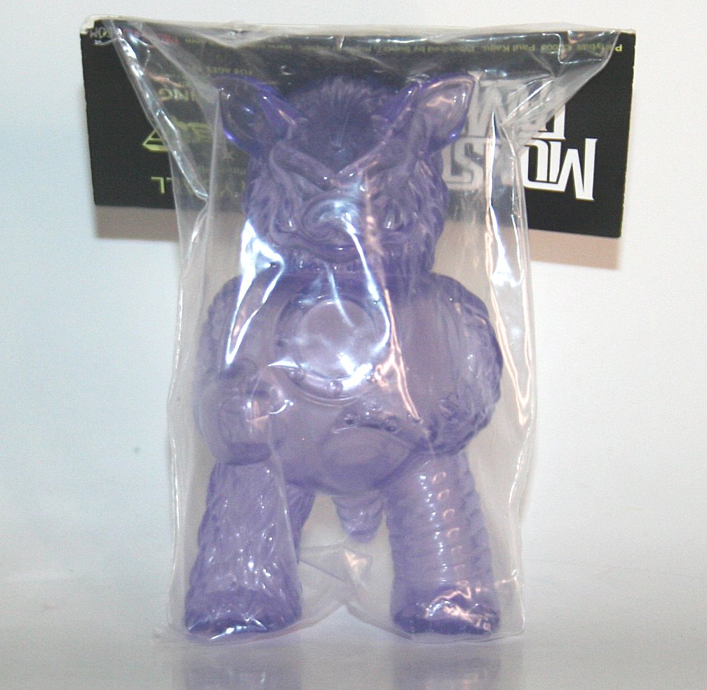 Super7 x Paul Kaiju Clear Purple PartyBall