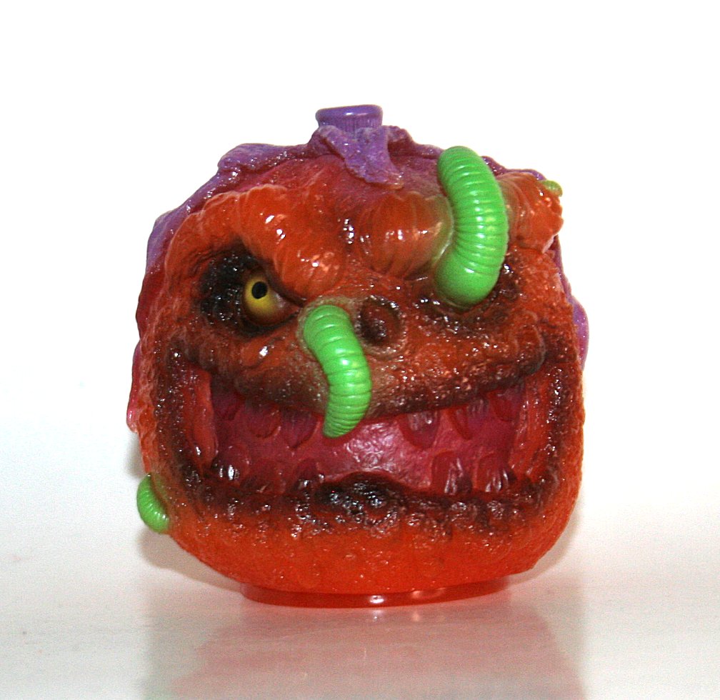 Unbox x Triclops x Zectron Clear Orange Rotten Tomato