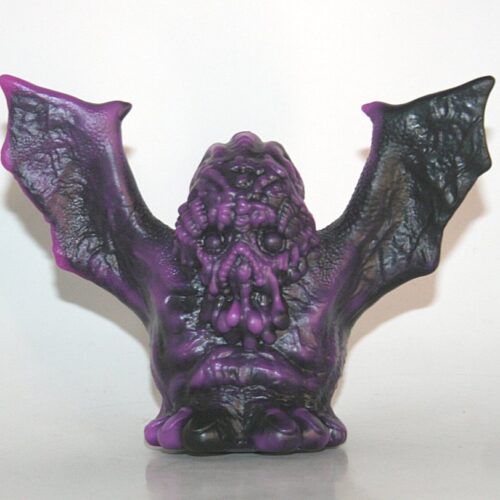 We Become Monsters Black x Purple Bat Thing