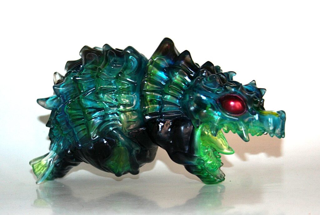 Zipangu Clear Green x Blue Mrs Levia