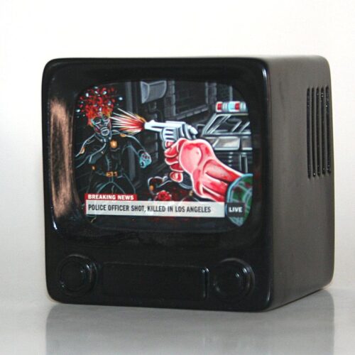 Awesome Toys Movie Scene A Brainwash TV Set