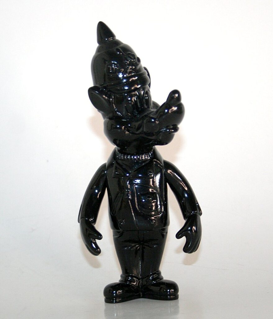 Blackbook Toy Unpainted Black Punk Psycho Daddy