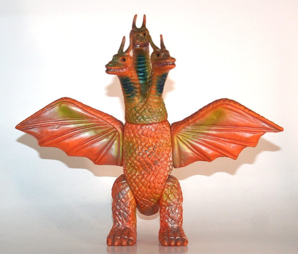 Bullmark Vintage Golden Orange King Ghidorah