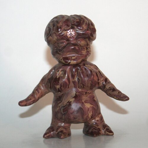 Cronic Brown Hand Paint Brush Line Nougaki