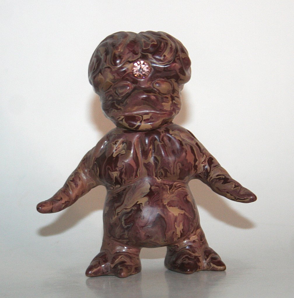 Cronic Brown Hand Paint Brush Line Nougaki