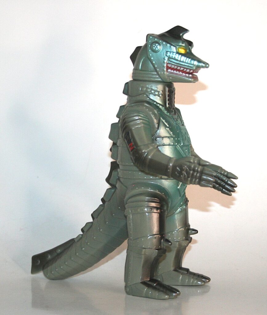 M1 x Bullmark Silver on Grey Mechagodzilla