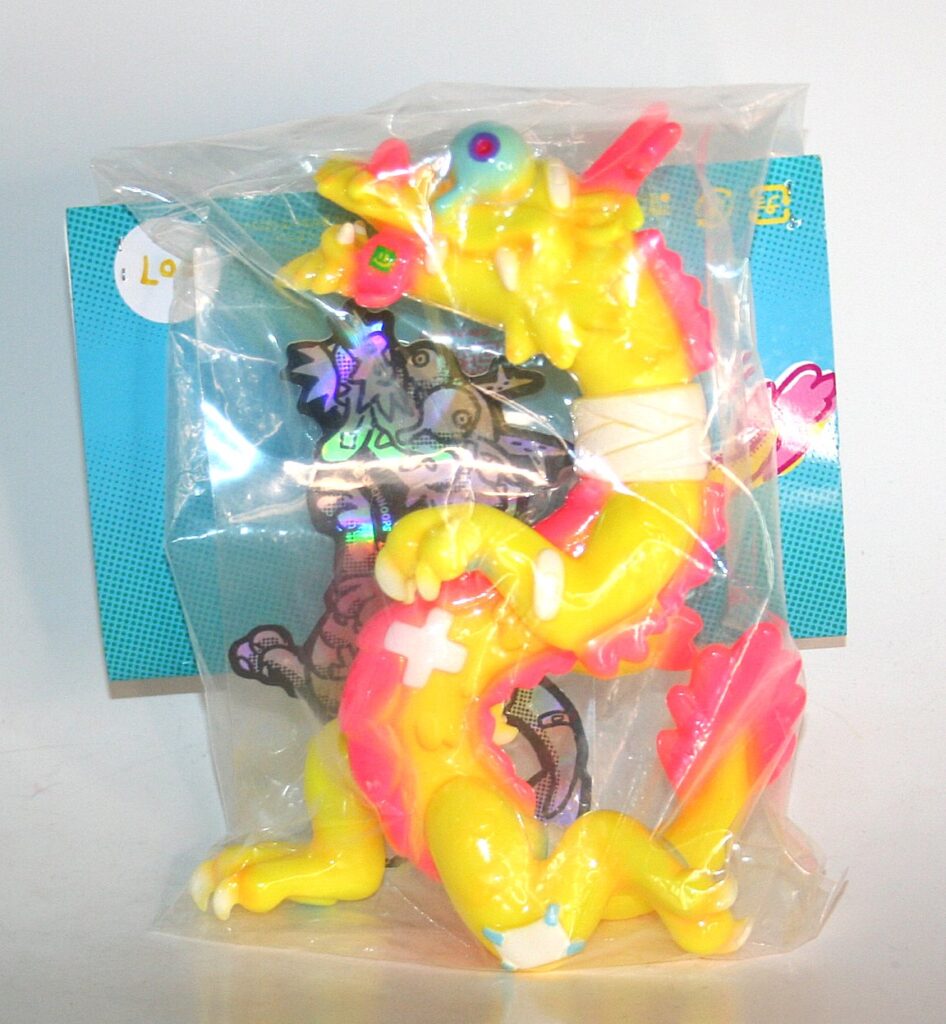 Ouch x Oops Yellow Alfo the Dragon