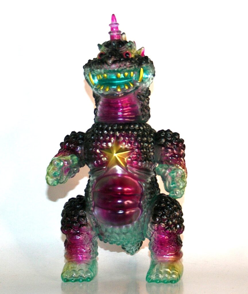 Rai Sofubi Clear x Purple Diomons