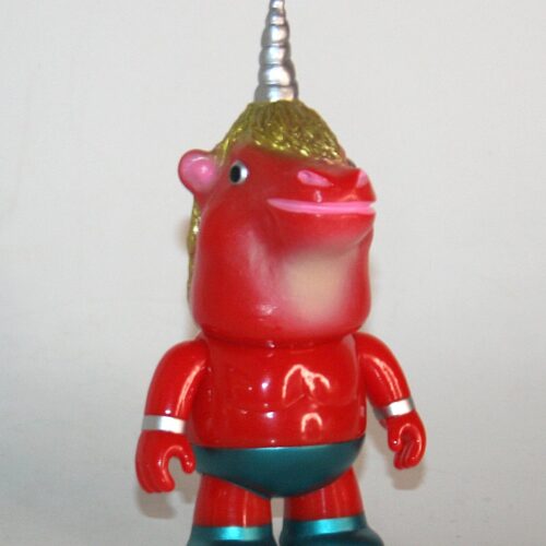Rampage Toys x One Up Red Wrastlin Unicorn