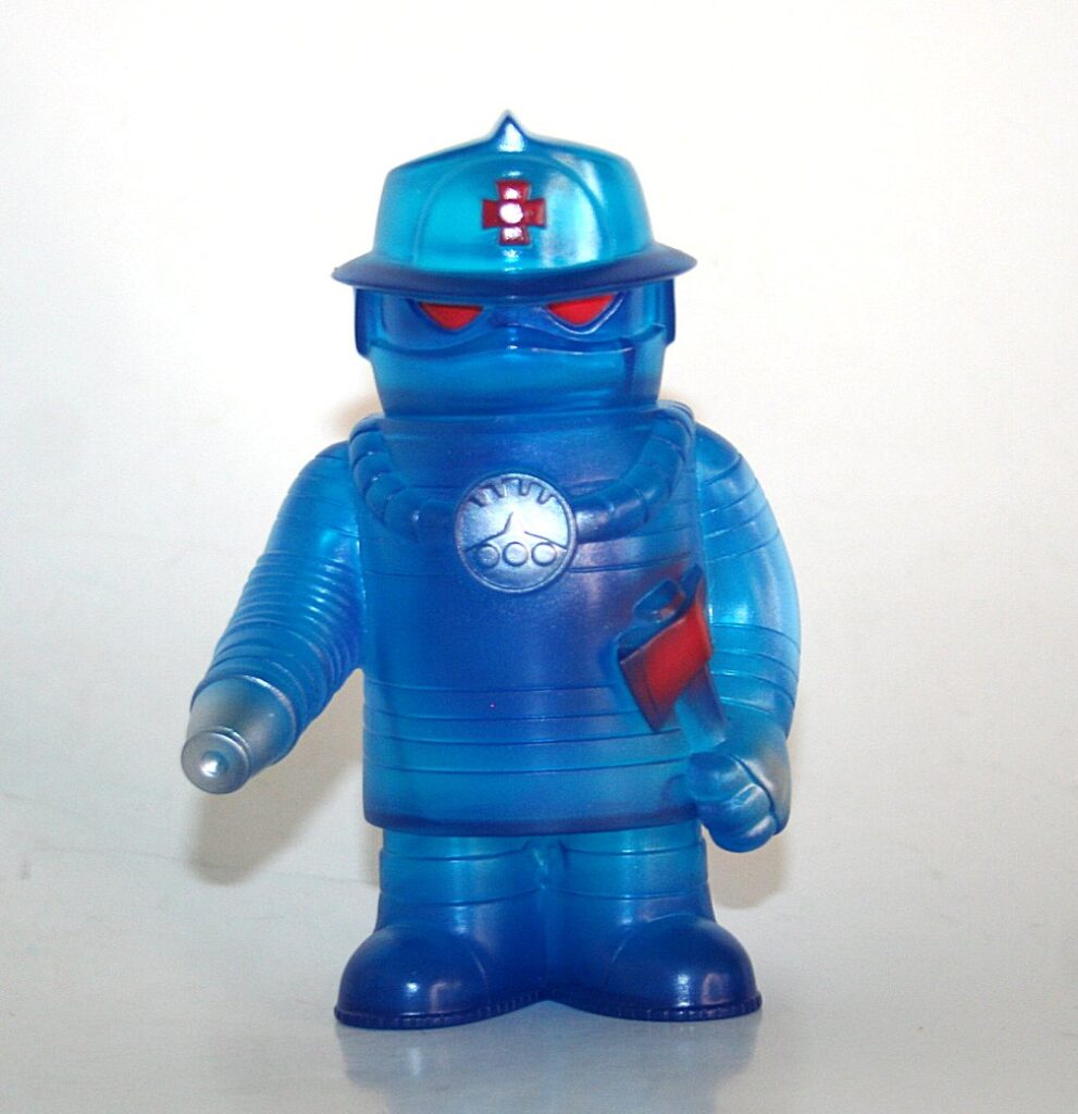 Super7 Clear Blue Fire Robo