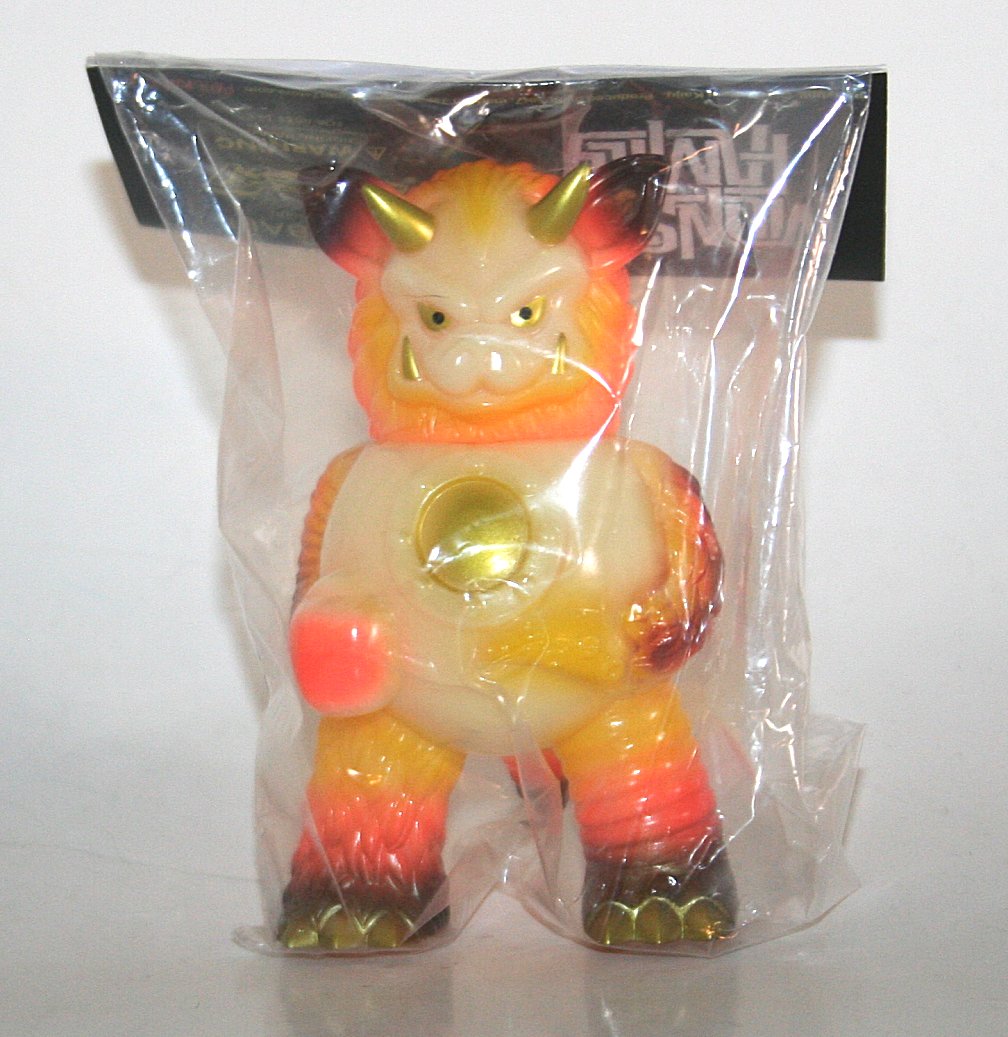 Super7 x Paul Kaiju Glowing Lava PartyBall glow in the dark vinyl figure