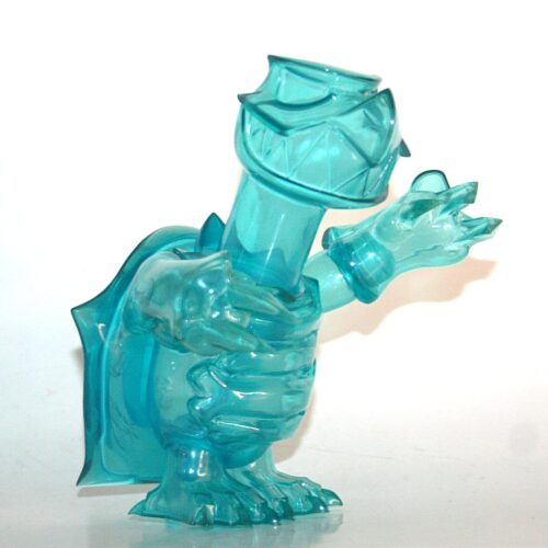 Touma x One Up Clear Blue Signed Skuttle V2