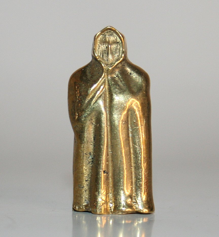 Unknown Maker Gold Metal Mysterian Partner No 2