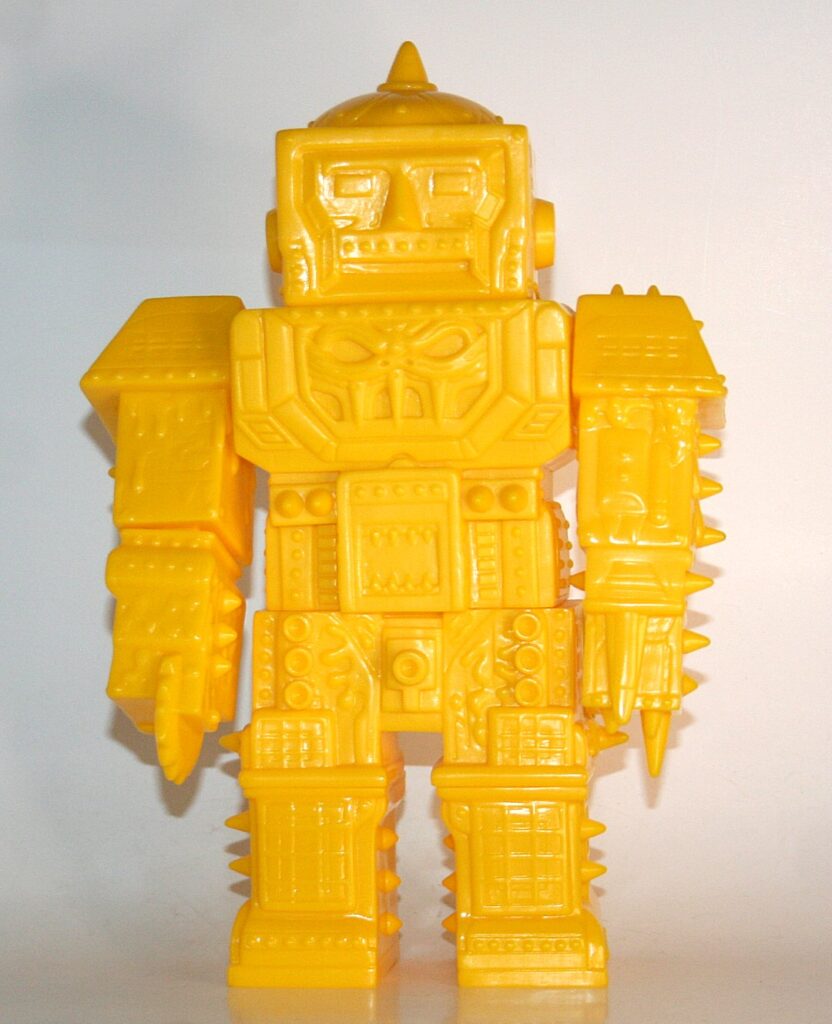 Violence Toys Unpainted Yellow Tower - Loose