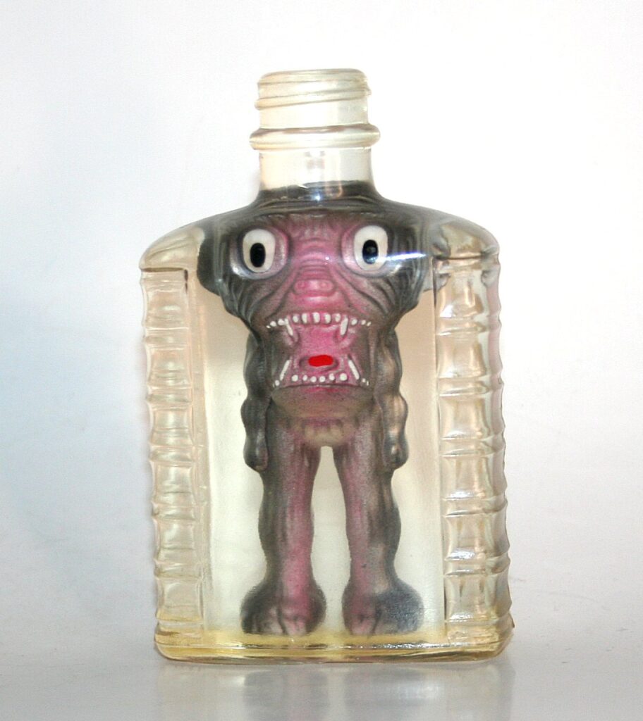 Zimbot Resin Grey Bottle Ape