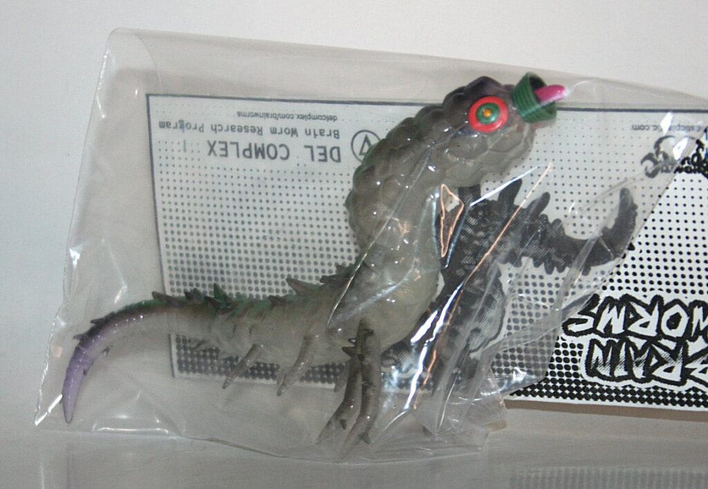 Bombastic Plastic x Del Complex Clear Bronze Brain Worm