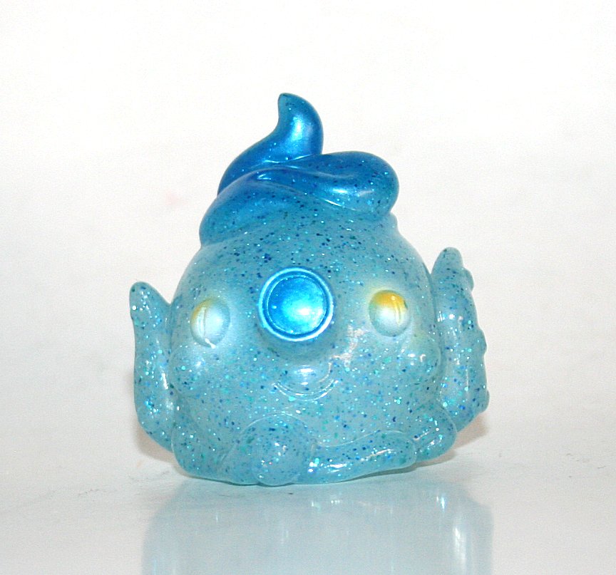 Gravy Toys Blue Sparkly Globby Head Only
