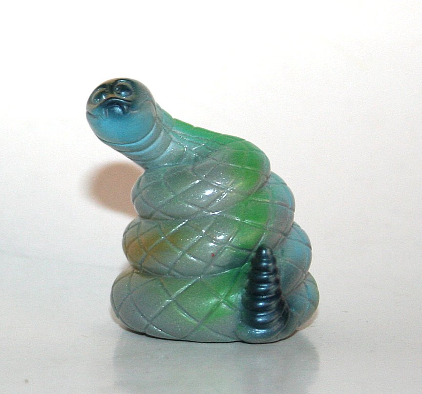 Gravy Toys Blue on Grey Yott the Rattler