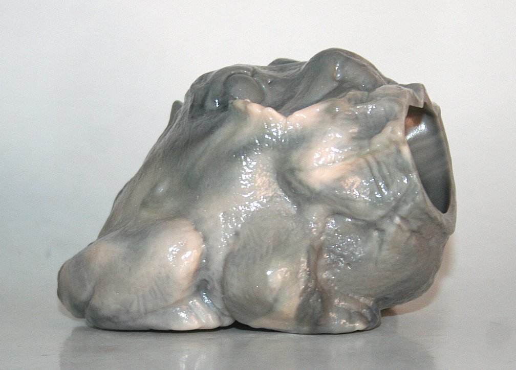 Grody Shogun Grey x Fleshy Frogface