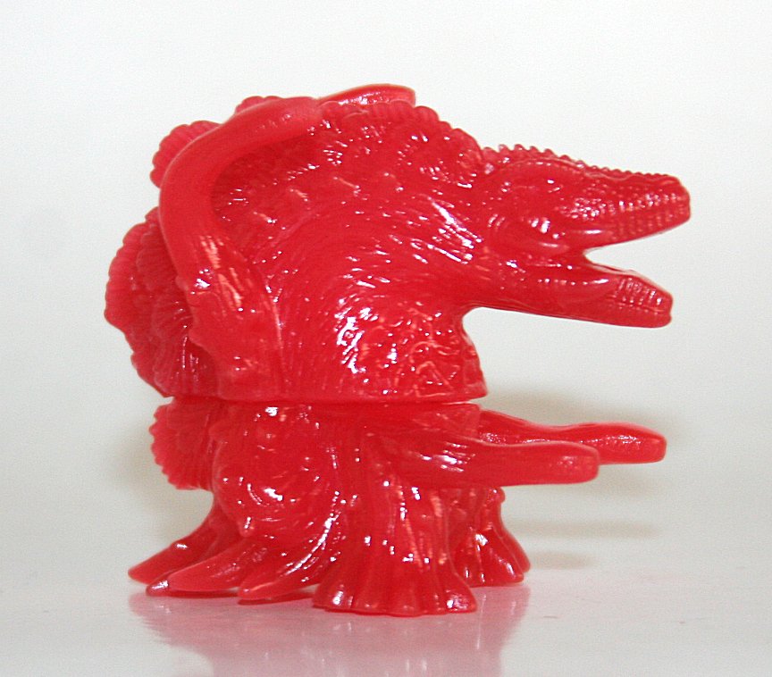Marusan Kaiju Encyclopedia Semi Clear Red Biollante