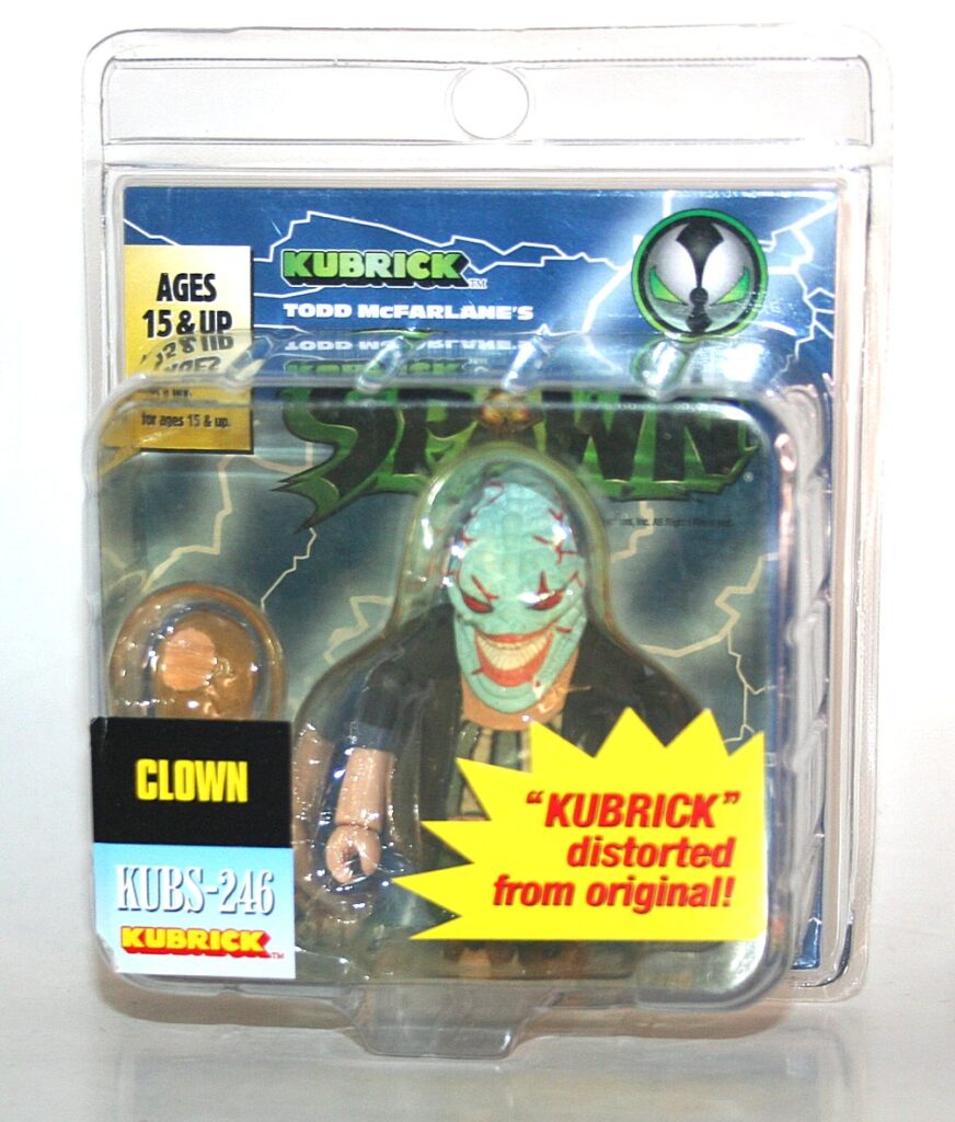 Medicom x Todd McFarlane Spawn Clown Variant Kubrick
