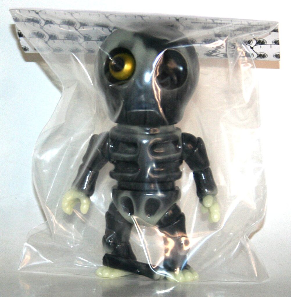 Science Patrol Black x Glow My Partner Skull