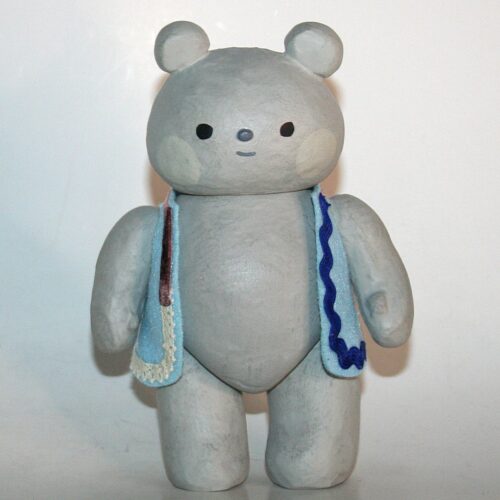 Tomoko Nagai Grey Mushroom Bear