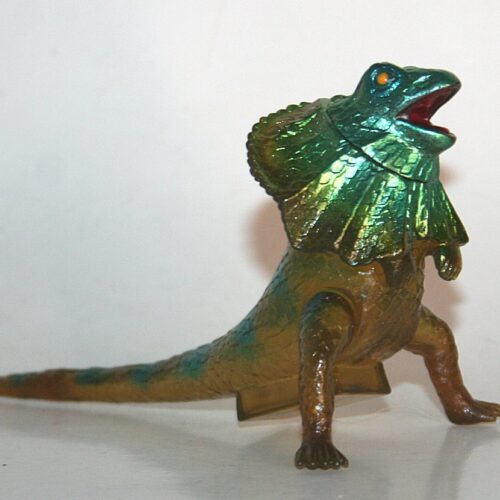Unknown Maker Clear Brown Frilled Neck Lizard