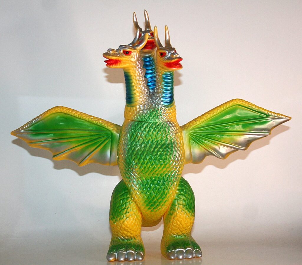 B-Club Giant Yellow King Ghidorah - Loose