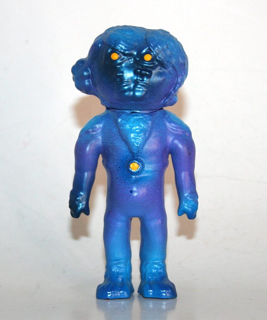 Barely Human Blue Siamese Twins