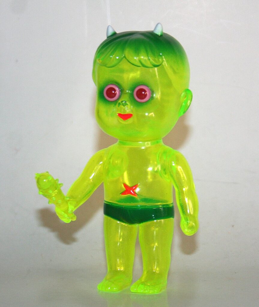 Black Pearls x Josh Wang Clear Green Hapy