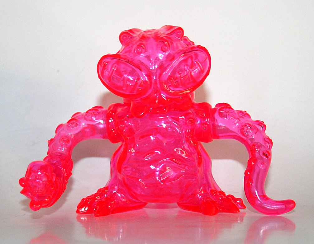 Blobpus Unpainted Clear Neon Pink DX