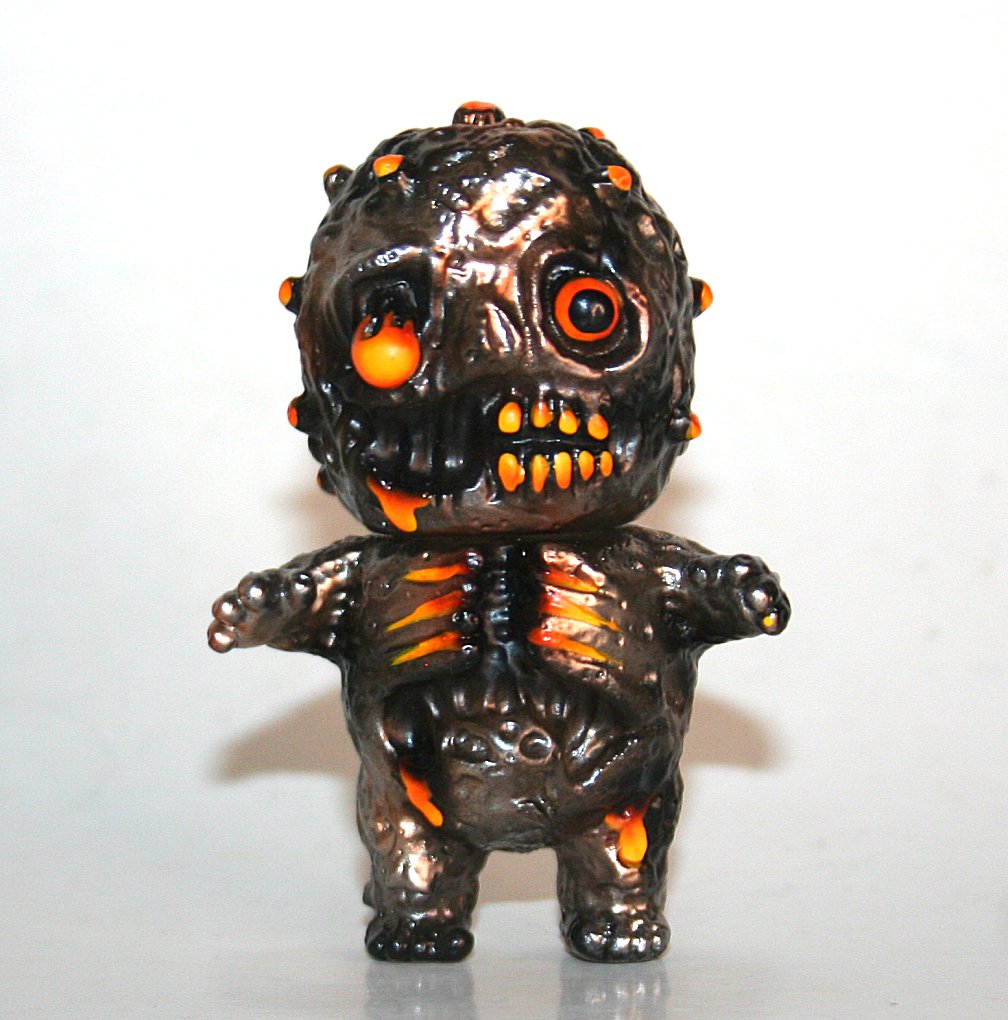 Deathland Vinyl Toy Bronze x Orange Zombie Boy