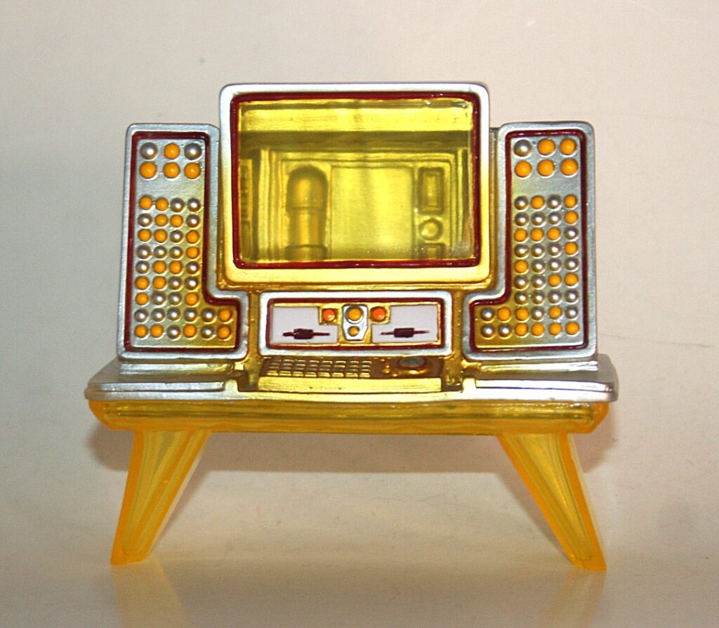 Galaxy People Clear Yellow Space Console