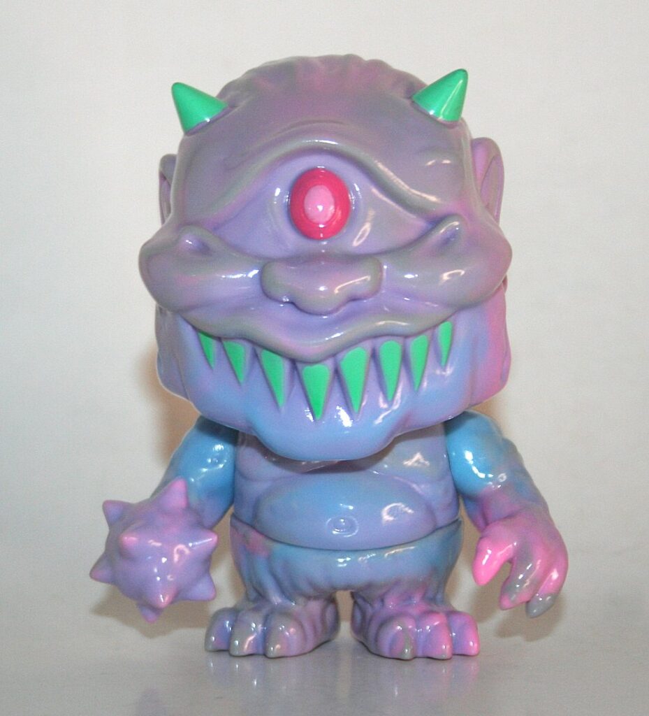 MVH x Unbox Painted Pink x Blue Marbled Chibi Ollie V2