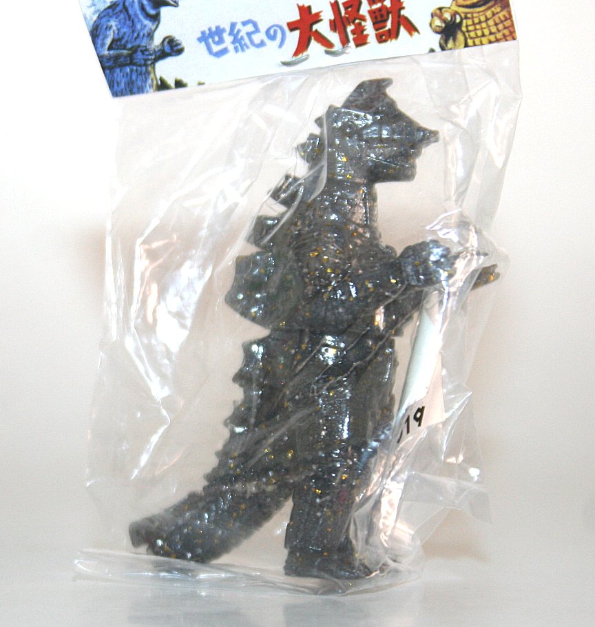 Marusan Gacha Clear Black Lame 1974 Mechagodzilla