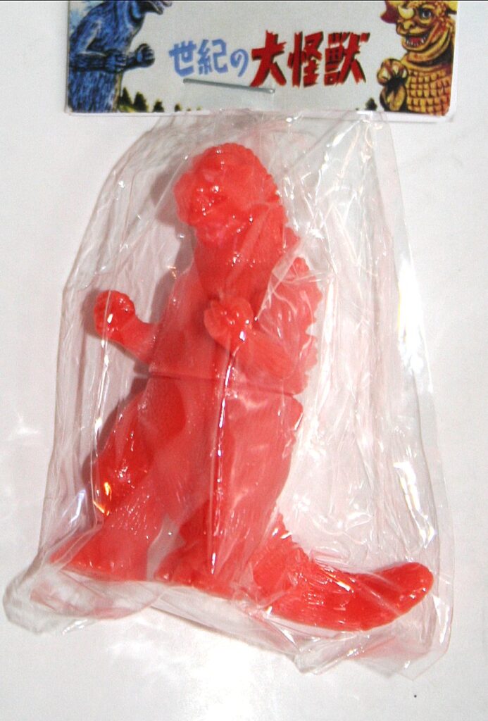 Marusan Gacha Unpainted Orange 1954 Godzilla