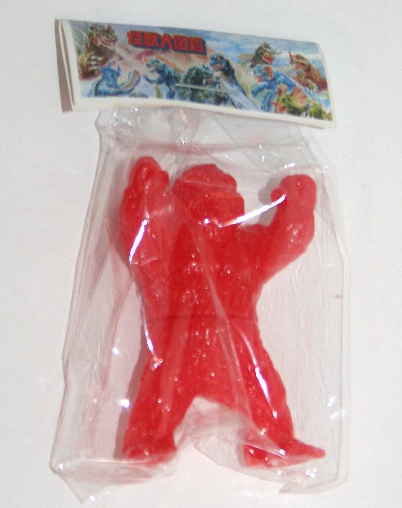 Marusan Gacha Unpainted Red Giant Gorilla