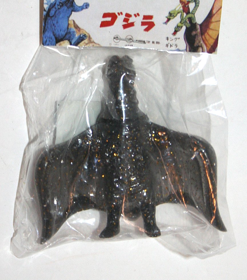 Marusan Kaiju Encyclopedia Clear Black Lame Rodan