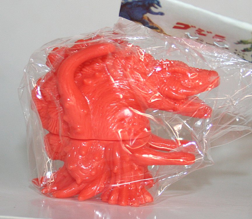Marusan Kaiju Encyclopedia Unpainted Orange Biollante