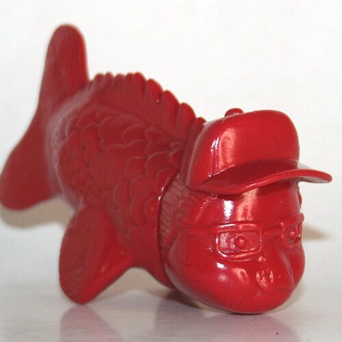Science Patrol Unpainted Red Harris Fish