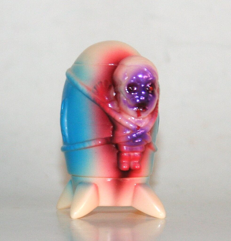 Surrender Toys Purple and Blue Mini Commander X